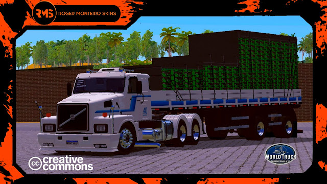 SKINS WORLD TRUCK DRIVING SIMULATOR ROGER MONTEIRO SKINS