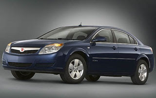 2008 Saturn Aura Hybrid Vehicle 