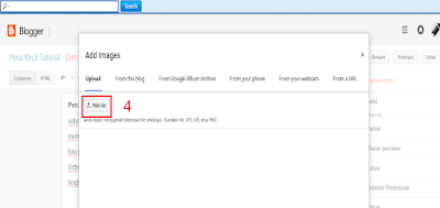 Cara Menambahkan Foto Pada Postingan Blog