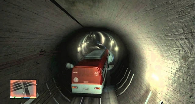 GTA V Underground Tunnel