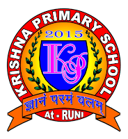 school logo krishna school runi 