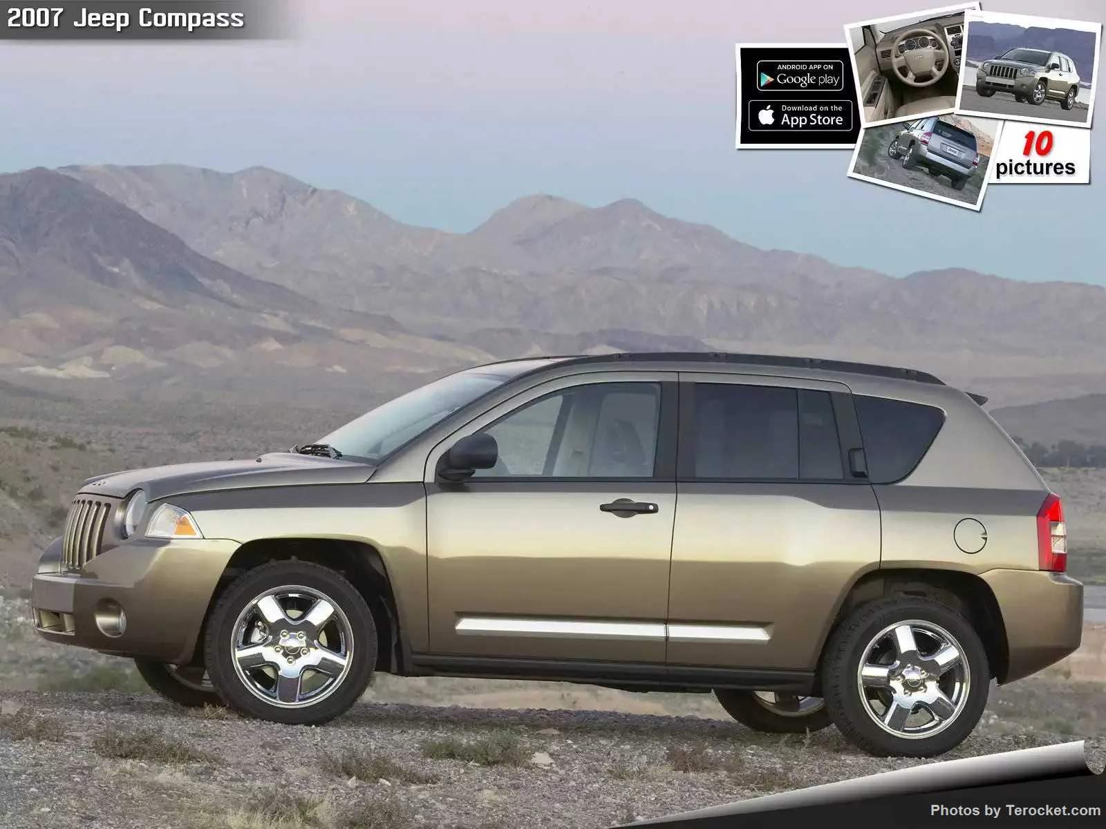 Hình ảnh xe ô tô Jeep Compass 2007 & nội ngoại thất