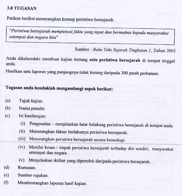 Contoh Jawapan Tugasan Sejarah Pt3 2016 Bangunan Binaan 