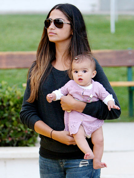Camila Alves and daughter Vida 6 months are just happy to hang out 