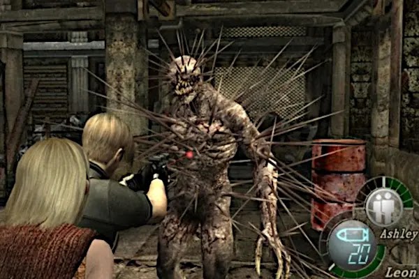 Resident evil 4 2005 Monstro dos Espinhos