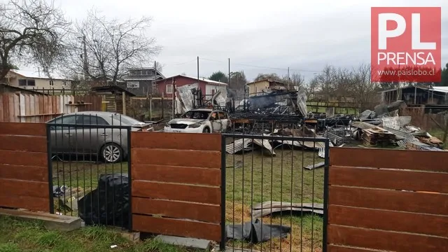 Incendio de madrugada deja una víctima fatal en Casma