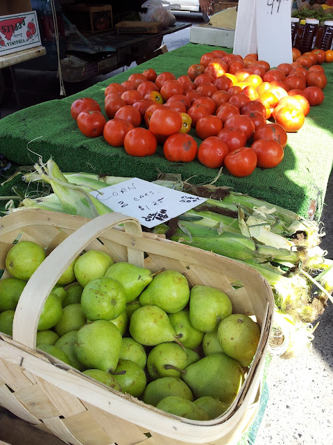 Shop at local farmer's Markets. Buy what you need