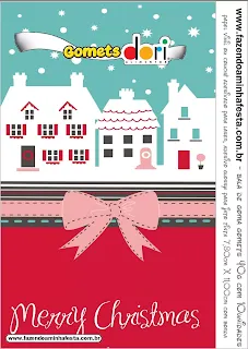Retro Christmas: Free Printable Candy Bar Labels.