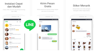 Instal Line Lite Versi Ringan Gratis