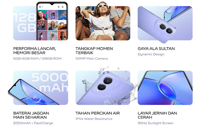 Harga dan Spesifikasi Vivo Y17s