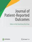 Image of front cover of Journal of Patient-Reported Outcomes