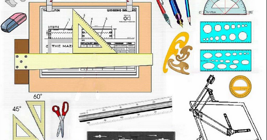 Mengenal Alat Alat Gambar Teknik Dengan