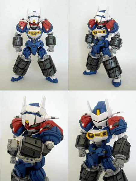 Gear Fighter Dendoh Papercraft