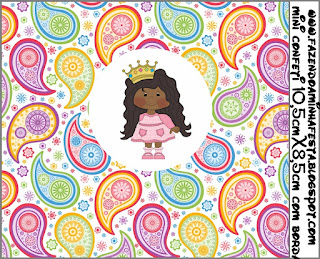 Afro Princess: Free Printable Candy Bar Labels.