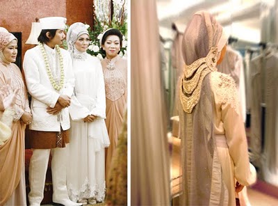 baju pengantin muslim, pengantin muslim