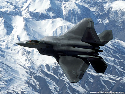 F-22 Raptor Military Jet Fighter Wallpaper