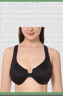 Plus size front closure bras