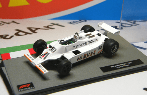 Williams FW07 1980 Rupert Keegan 1:43 formula 1 auto collection centauria