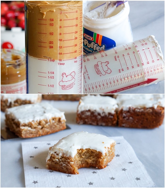 Fluffernutter Bars