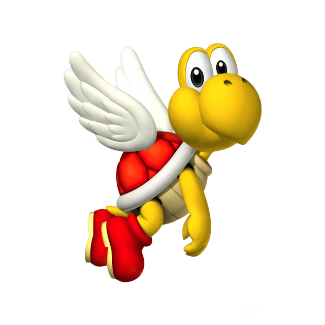 Imágenes de koopa troopa en png con fondo transparente