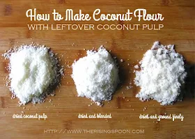 Learn how to make your own coconut flour using leftover coconut pulp from homemade coconut milk. Doing this will give you two products for the price of one!