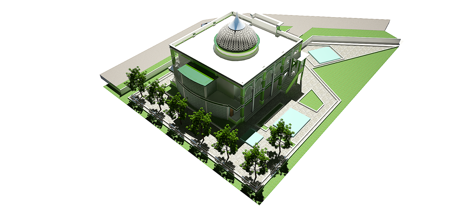 Jasa Desain  Rumah Online 3D DESAIN  MASJID  STAIN PESANAN 