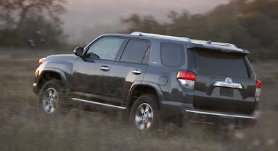 2010 Toyota 4Runner Rear Angle