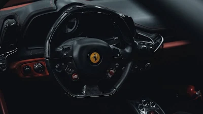 Tela de Fundo Ferrari Interior Wallpaper