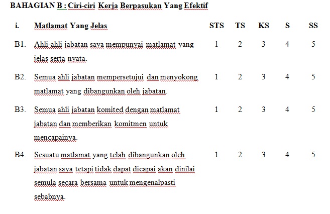 Contoh Borang Soal Selidik Masalah Sistem Pengangkutan 