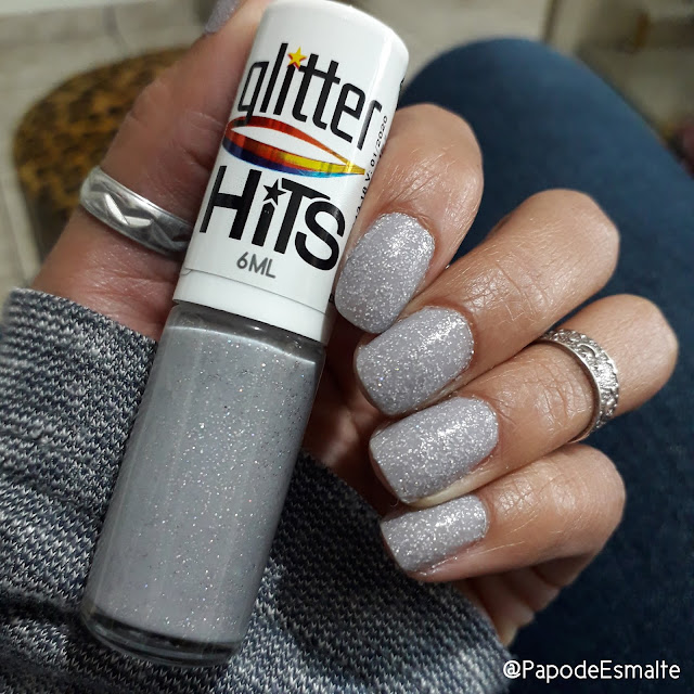 Esmalte da vez, Hércules, Hits Speciallità, Coleção Glitter Holográfico, Papo de Esmalte