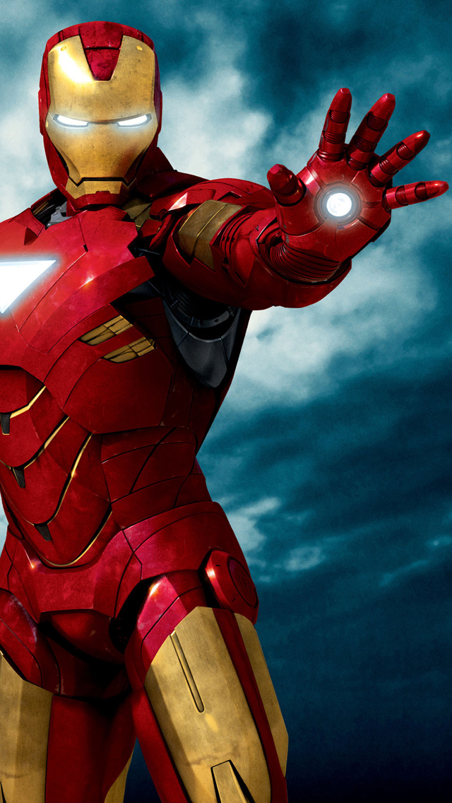iPhone 5S Iron Man Wallpaper