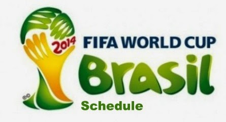 Fifa worldcup 2014 Schedule in Indian TimeTable