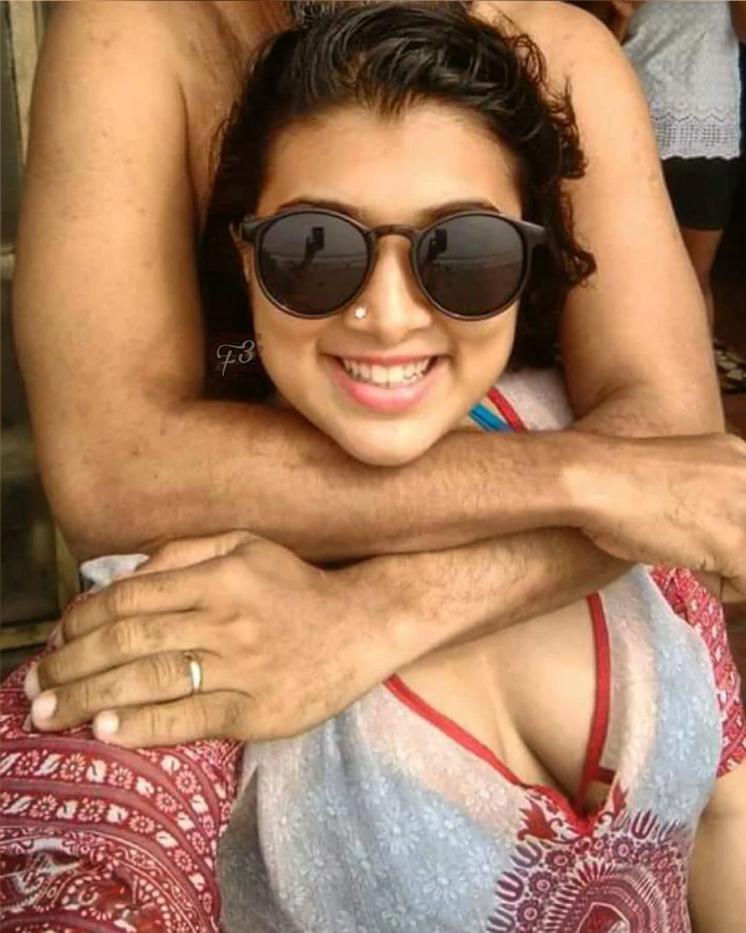 Madhuri Braganza Navel 