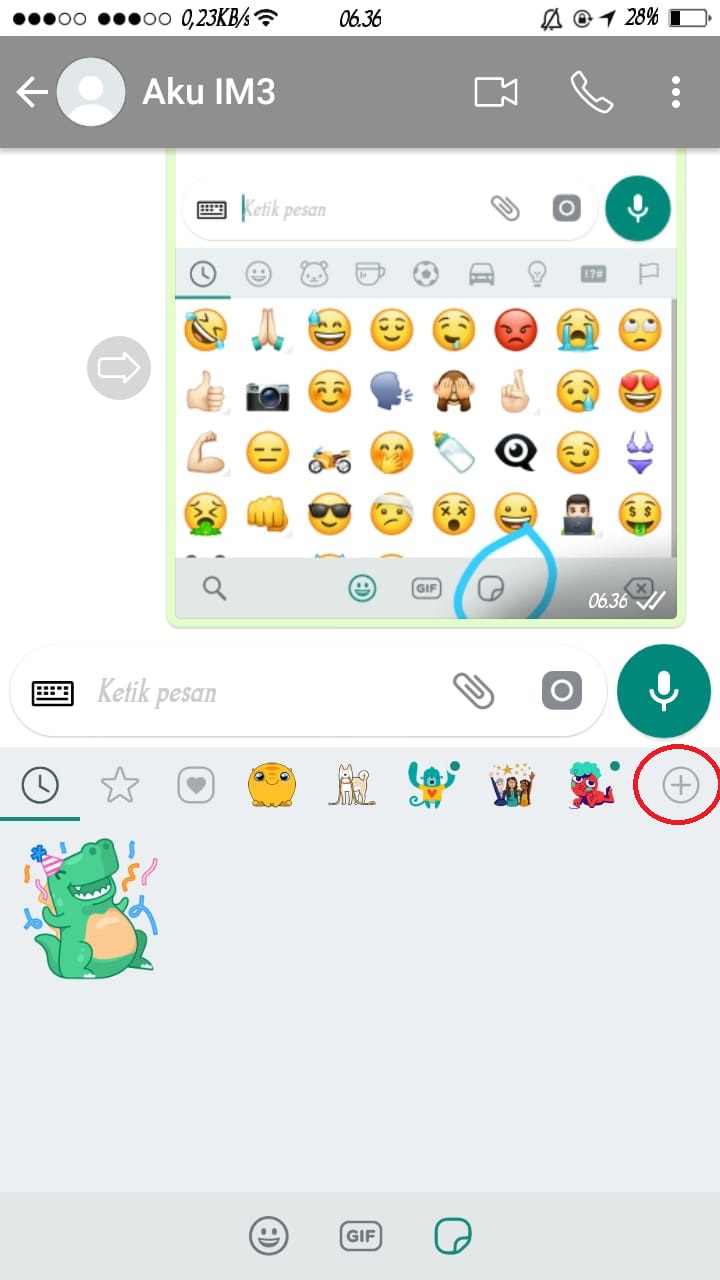 Cara Menambah dan Mengirim Stiker Lucu, Keren dan Unik di ...