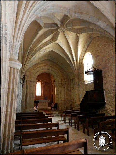 SAINT-LAURENT-SUR-MANOIRE (24) - Eglise Saint-Laurent (XIIe-XVIIe siècles)