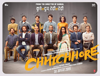 Film Chhichhore Movie India (2019) Sinopsis , Review, Rilis dan Daftar Pemain 
