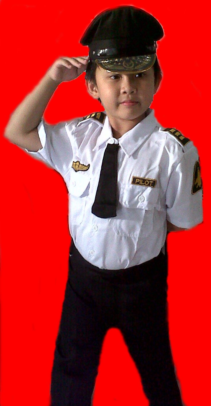 gerai anak Baju Pilot Anak