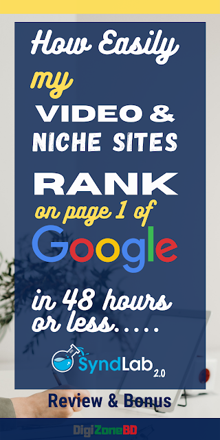 SyndLab 2.0 Review & Bonus | OTO | DEMO - Let's Rank Your Video and Niche Sites Page 1 of Google