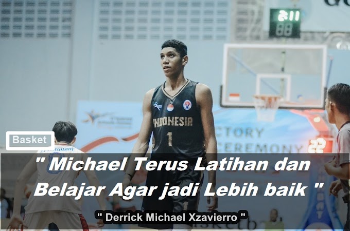 Derrick Michael Terus Latihan agar menjadi yang terbaik di Timnas