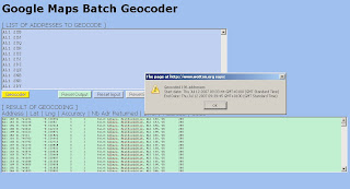 batch geocoders to gis