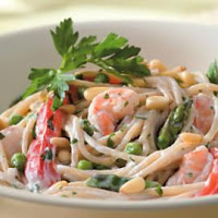 Creamy Pasta Seafoods Recipe | Quick Healthy Seafood Recipe