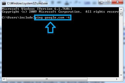 Cara Ping Terus Menerus Ke Google Lewat CMD  KOMPUTERMESH
