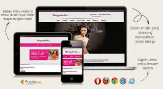 Shoppaholic - Responsive Blogger Template for Online Shop