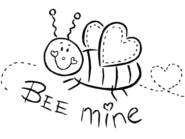 Valentines Coloring Pages For Kids 9