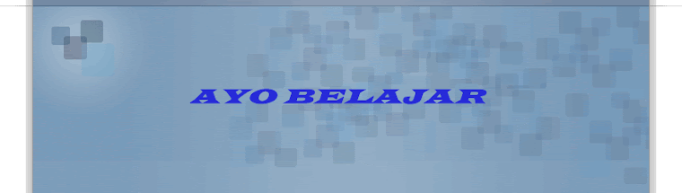Ayo Belajar 