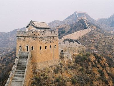 china wall from moon. The moon in the wilderness