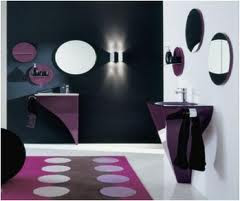 Modern Purple Bathroom Design