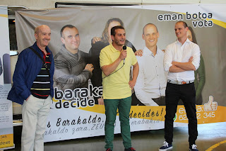 Acto electoral de Barakaldo Decide