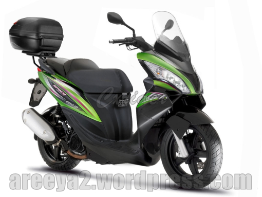 Foto Modifikasi Honda Spacy dengan konsep modifikasi spacy europe style alias model khas eropa dengan single top box serta mengaplikasikan ukuran ris kecil 10 dan windshield tak lupa mengganti knalpot ala cbr 250stang diubah hampir mirip dengan motor NMAX