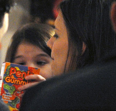 Katie Holmes Explains Suri's PENIS Gummies